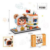 미키 마우스 스티치 스토리 애니메이션 슈퍼 플라잉 마 브라더스 스타터 블록 대형 모델 DIY 마이크로 빌, [02] NO BOX, 40 JM-2180_02 NO BOX