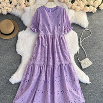 베이비 펀칭 아일렛원피스 TS334