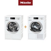 [Miele 본사] 밀레 의류건조기 TCJ680+드럼세탁기 WCI660, 단품