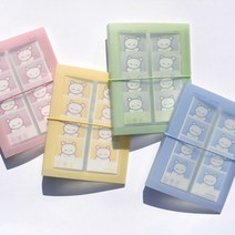 데코포켓 파일 앨범 바인더 보관 수납 인생 네컷 4컷 사진 스티커 6컷 -735056NH, 딜라이트몰 핑크