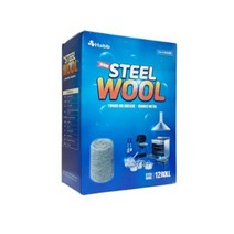 [하비비] 매직 스틸 울 다용도 수세미 3박스 (총 36롤), 12롤 3박스