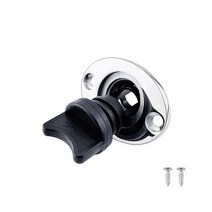 보트 25mm/1 3939som 섬 선체 배수 플매트 카펫 러그 구멍 마개 소켓 및 나사 범용 해양 요트 카약 딩기 카누 액세서리, [02] Blue Gasket