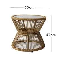 철재 체어 테라스 카페 발코니 접이식 앤틱 레저 등나무 카페의자 라탄 인테리어쇼파 나무, 01. A