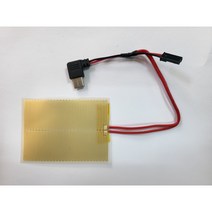 멀티팩토리 자석만능방수팩열선 찍판열선 열선젠더 C타입 열선젠더 교체형 열선젠더 자석충전패드 찍판 딱판 아크릴충전패드 자석만능방수팩 배달대행거치대 자석거치대 비모토 모니스타, 찍판잭만(C타입열선젠더1개)