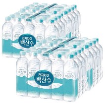 농심 백산수 무라벨 500ml x80개, 500ml × 80개