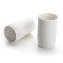 캔디자인 손잡이없는 도자기 머그컵 처가선물 물컵, 상세페이지 참조