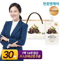 천호엔케어 흑마늘 프리미엄, 30개입, 80ml