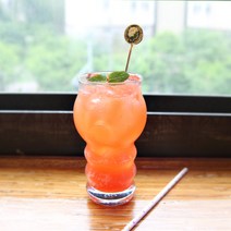 크래프트 스무디 글라스 유리컵 425ml