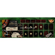 카드게임 아컴호러 플레이매트 아딱 보드게임 개인매트 AHLCG playmat, 게이머 프로 그린 30x35