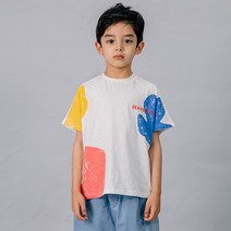 [매직에디션9] 덕콰이어트 가위바위보티셔츠 화이트 (DQ22TS102)