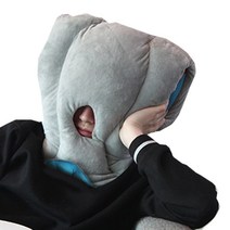 삼우힐링 탱글탱글 벌집메쉬 밸런스 쿨링 젤리방석 배개 쿠션 베개 낮잠, 레드