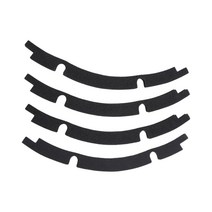 1pcs 라우드 스피커 스피커 개스킷 서브 우퍼 우퍼 가스켓 링 수리 부품, 8 인치 4 개의 섹션과 8 개의 구멍