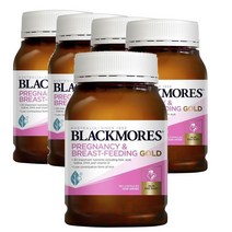 뉴질랜드 블랙모어스 Blackmores 프레그넌시 브레스트 피딩 모유수유 골드 180캡슐, 5팩