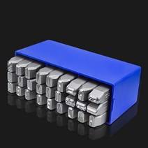 문자 스탬핑 펀치 영어 로고 금형 공예 프레스 마킹기, 6mm(글자 A-Z 기호)