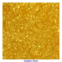 Feiman 셀룰로이드 소재 어쿠스틱 기타 용 빈 시트 Pickguard Self Adhesive 24cm x 품질 스크래치 플레이, 20 golden pearl