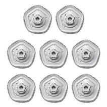 리필 승진 샤오미 Dreame 봇 W10 amp 프로 자기 청소 로봇 진공 걸레 헝겊 클리너 교체에 대 한 8Pcs 패드 천으로 부품, [01] As shown