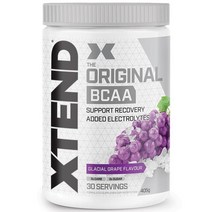 싸이베이션 Scivation 엑스텐드 오리지널 Xtend BCAA 30serving, Grape, 30서빙 1개입