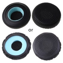 스컬캔디 이어패드 1 쌍의 귀 패드 쿠션 커버 Earpads skullcandy Grind 무선 헤드폰 헤드셋 용 교체 컵, [01] Black