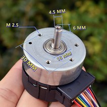 민코타DC 브러시리스 모터 마이크로 서보 내장 드라이브 보드 인코더 피드백 포함 펄스 주파수 속도 조, 한개옵션0