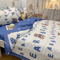 순면차렵이불 벽사목심경 여름 에어컨 4종 쿨링 코튼 더블 싱글 애니메이션 가능 워싱차렵이불 2225364456