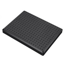 플렉스 샤프트 플렉시블 배관 튜브 플라스틱 취미 에어 브러시 스프레이 부스 클립베이스 스탠드 모델 연마, 검정