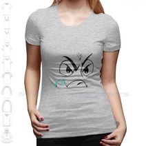 외발수레Angry Unic 트랜딩 Tshirt 커스텀, 13 W-Tee-Gray_01 S