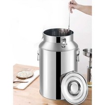 드럼통 발효 스텐 새우젓 젓갈통 담금주 전용 공드럼, 24L