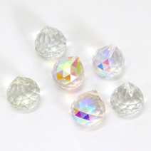 생활공감 컷팅볼 크리스탈 썬캐쳐 만들기 자개모빌 DIY 재료, 컷팅볼 30mm 오로라