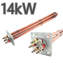 심야전기 보일러 온수기 사각 히터 14kW 히터봉