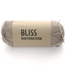 삼남뜨개실 블리스 10+1 부드러운 케시미어 털실 의류 스웨터 목도리 뜨개실 블리스실, BLISS, 03 오트밀 344