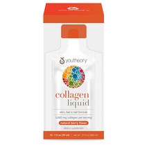 Youtheory 유씨어리 콜라겐 리퀴드 베리맛 30ml 12패킷 collagen 5000mg