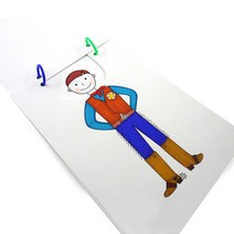 여러나라 옷 입히기//여러나라 옷입히기 만들기패키지 DIY 유아만들기 하다니 미술샘, 1.남자, 1인용 개별포장