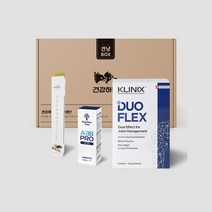 (관절영양제)견냥BOX- 클리닉스 듀오플렉스 A38 PRO 츄로스틱 강아지고양이 건강박스