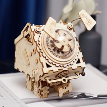 [무료배송][영문판] 로보타임 오르골 ROBOTIME DIY STEAMPUNK MUSIC BOX AM480 Seymour