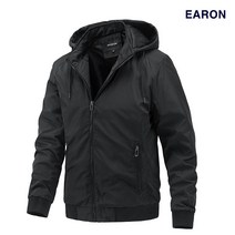 [EARON] 후드 윈드스토퍼 라이트패딩 집업 자켓