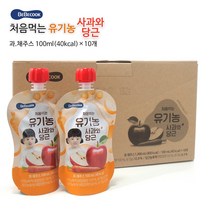 베베쿡 처음먹는 유기농 사과와 당근 100ml 10개