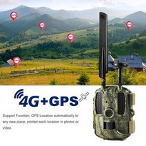 [해외] GPS 사냥 카메라 4G FDDLTE 카메라 샤세 1080P 비디오 사진 트랩 트레일 카메라 BL480LP 와일드 카메라 나이트 비전 사진 트랩, Europe 4G