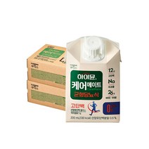 NEW 하이뮨 케어메이트 균형당뇨식 200mlx24입 / 2박스, 2개, 단품