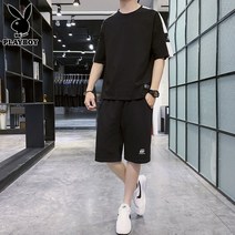 7부 큰옷 데일리 라운드넥 60대 선물 중년 아저씨 세트 남자반팔 쿨링티셔츠