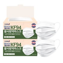 클린케이 KF94 덴탈형 마스크 50매x2박스 총100매_대형