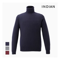 [인디안] [INDIAN] 소프트 캐시미어혼방 롱터틀_MITBFUW9371