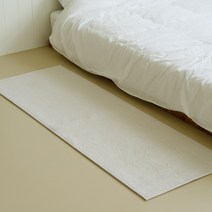 인룸 플레인 소프트 다용도 주방매트 50x150cm, 아이보리