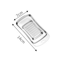 생와사비강판 미니 와사비 그라인더 사이즈 전용, 작은 사각형 그라인딩 생강 보드