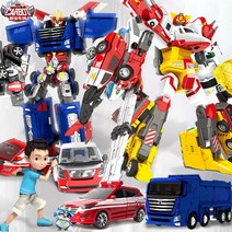 아기자기 헬로카봇 마이티가드 최강 4단 합체 자동차 로봇, 1번 타입