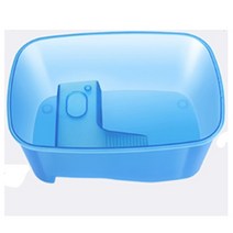 거북이 하우스(중형) 관상용 물고기어항 업소용 새우, 투명 그레이