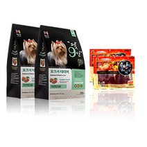 목우촌 펫9단[dOOPET] 요크셔테리어 전용(1.8kg) + 세나개간식 랜덤 증정, 1.8kg, 3개