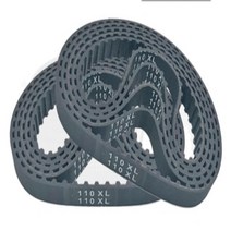 타이밍 벨트 풀리 타임 고무 타이밍 벨트 블랙 개 110XL 112XL 114XL 116XL 118XL, 12mm_110XL