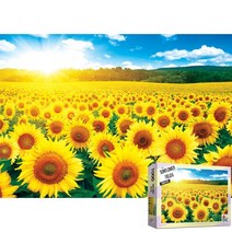 알록퍼즐 해바라기 들판6 직소퍼즐 AL3005, 혼합색상, 1000피스