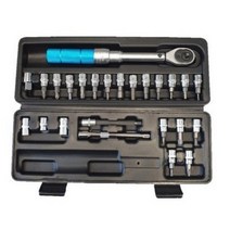 라르고 자전거 미세 조절 토크렌치 + 렌치 24종 풀세트, 2세트