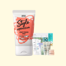아모스 스타일익스프레션 크래프트 프리즈 왁스, 110ml, 1개